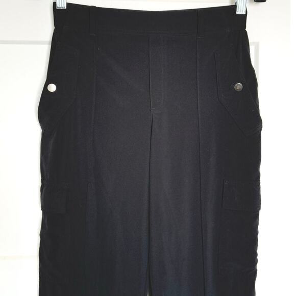 Athleta Womens Size 4 Black Vienna Cargo Pants - Picture 5 of 10